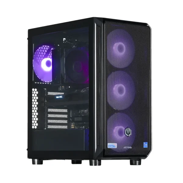 Actina 5901443410270 PC AMD Ryzen™ 5 7500F 32 GB DDR5-SDRAM 1 TB SSD Intel Arc B580 Midi Tower Black