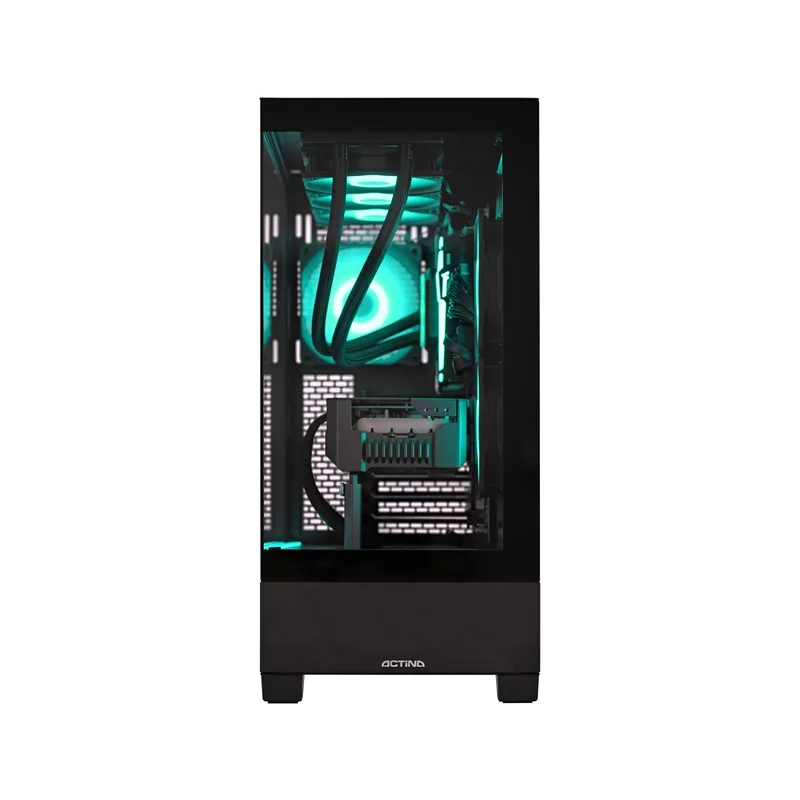 Actina 5901443416364 PC AMD Ryzen™ 7 9800X3D 32 GB DDR5-SDRAM 1 TB SSD NVIDIA GeForce RTX 5070 Midi Tower Black