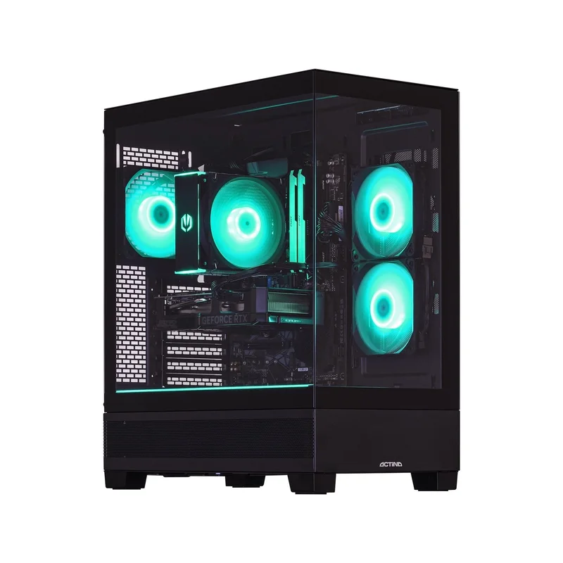 Actina 5901443416388 PC AMD Ryzen™ 5 7600 32 GB DDR5-SDRAM 1 TB SSD NVIDIA GeForce RTX 5070 Midi Tower Black