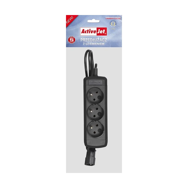 Activejet COMBO-IEC-3G/1.5M power extension wih cord
