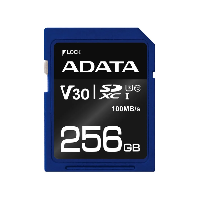 ADATA ASDX256GUI3V30S-R memory card 256 GB SDXC UHS-I Class 10