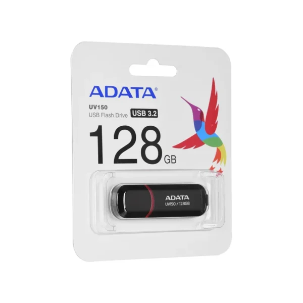 ADATA AUV150-128G-RBK USB flash drive 128 GB USB Type-A 3.2 Gen 1 (3.1 Gen 1) Black