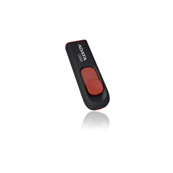 ADATA C008 64GB USB flash drive USB Type-A 2.0 Black, Red