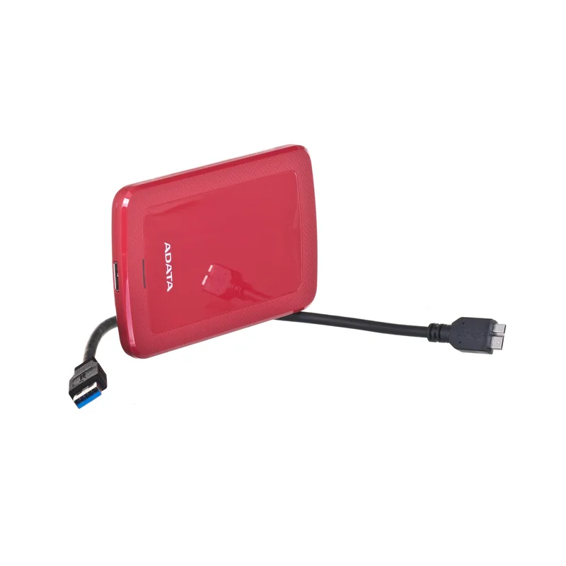 ADATA HV300 external hard drive 1000 GB Red