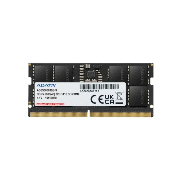 ADATA Premier memory module 16 GB 1 x 16 GB DDR5 262-pin SO-DIMM ECC