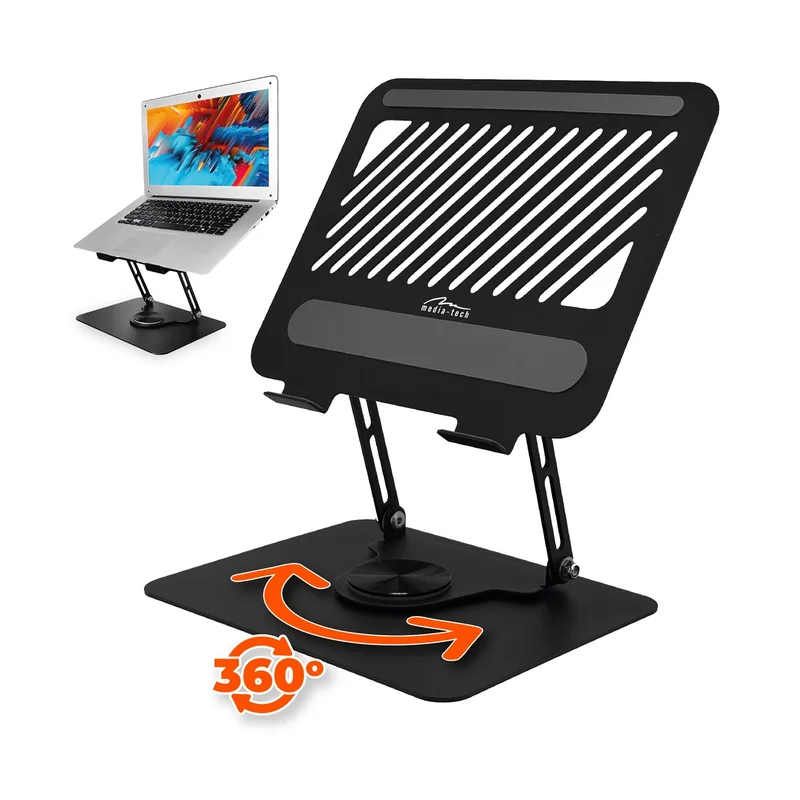 Adjustable, rotatable, ergonomic laptop stand 10–17″ LAPTOP STAND ROTO MT2662