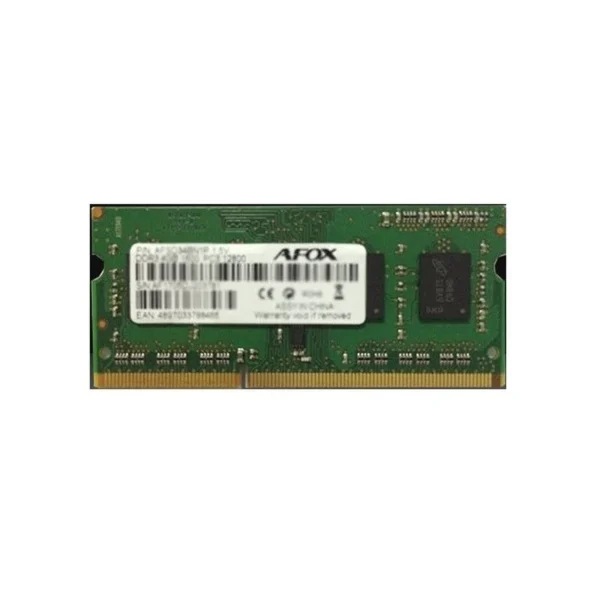 AFOX SO-DIMM DDR3 8GB memory module 1600 MHz