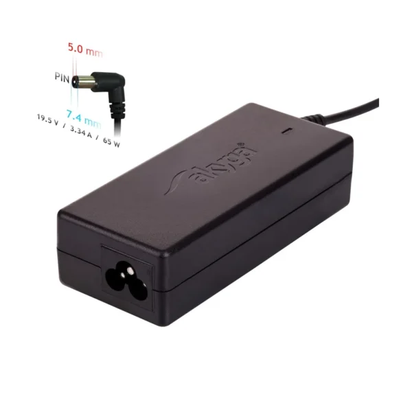 Akyga AK-ND-05 power adapter/inverter Indoor 65 W Black