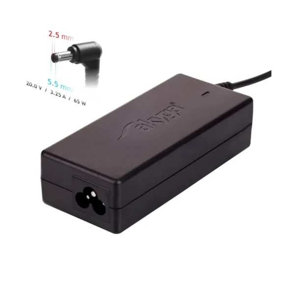 Akyga AK-ND-17 power adapter/inverter Indoor 65 W Black