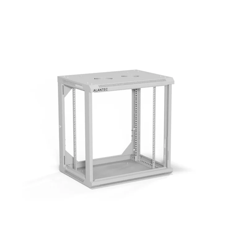 ALANTEC 19" 12U 600x450 wall-mounted cabinet, grey