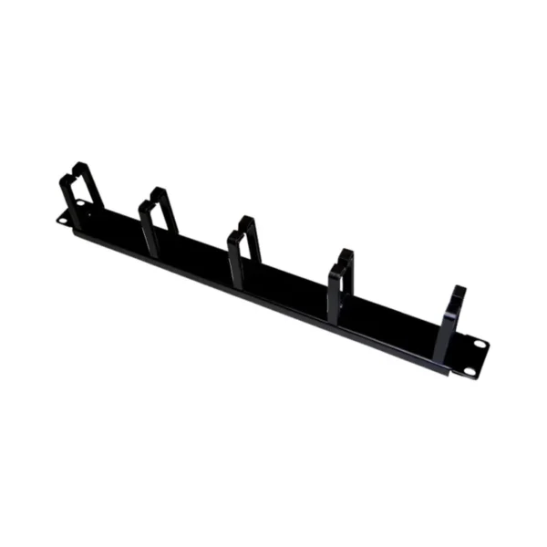 Alantec PK009 cable organizer Wall Cable holder Black 1 pc(s)