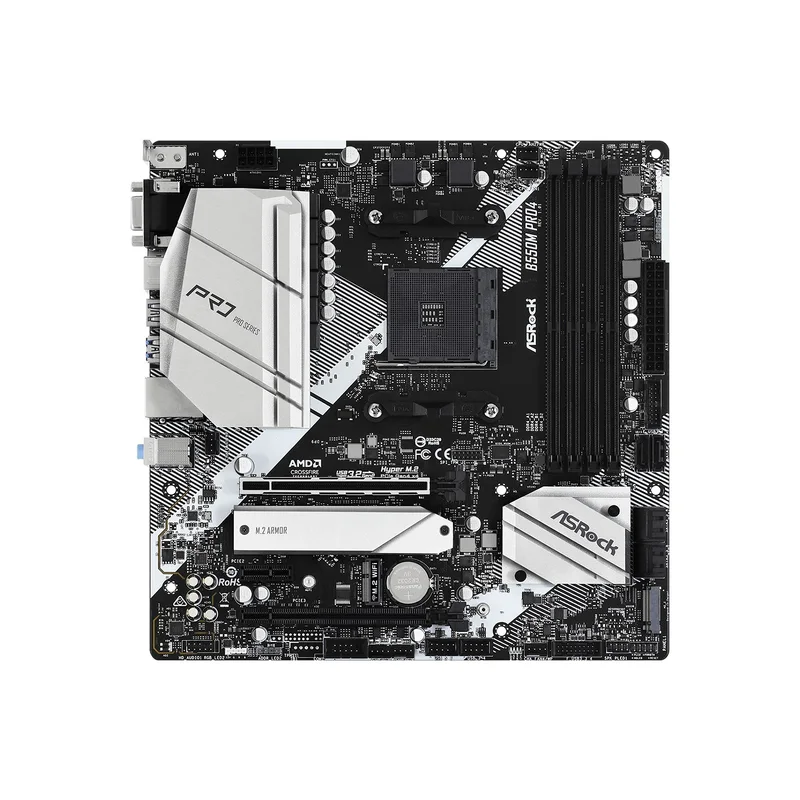 Asrock B550M Pro4 Socket AM4 micro ATX AMD B550