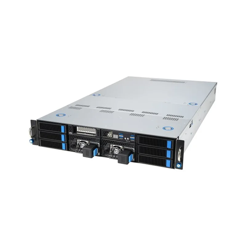 ASUS 90SF0251-M004X0 server barebone Intel C741 Rack (2U) Black, Steel