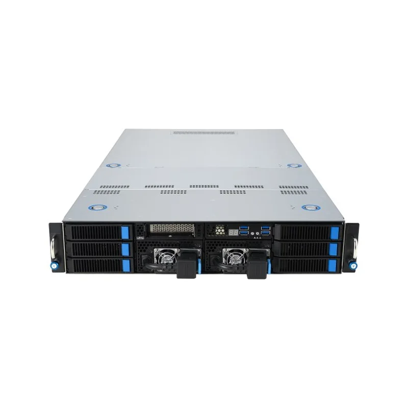 ASUS 90SF0251-M004X0 server barebone Intel C741 Rack (2U) Black, Steel