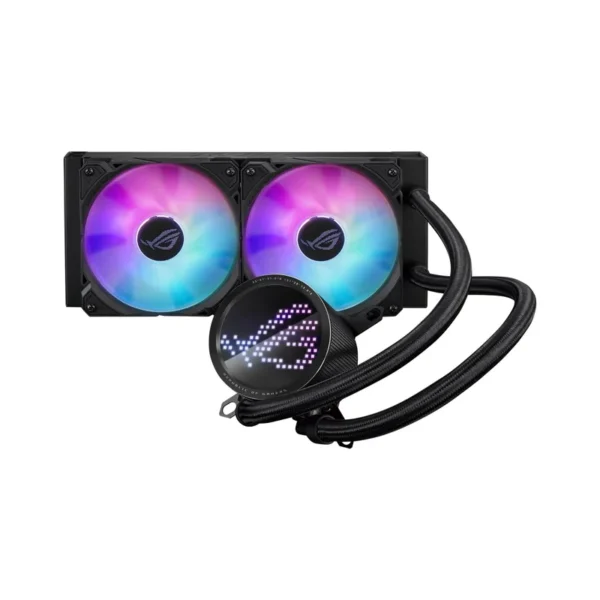 ASUS ROG Ryuo III 240 ARGB Processor Liquid cooling kit 12 cm Black