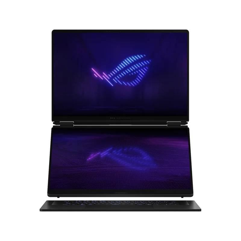 ASUS ROG Zephyrus Duo 16 GX651AX-U9322X Ultra 9 386H 2x16.0"3K Touch OLED 120Hz 1100nits AG 32GB LPDDR5X SSD2TB GeForce RTX 5090 24GB Cam1080p + IR 90WHrs W11Pro Aluminum Stellar Grey