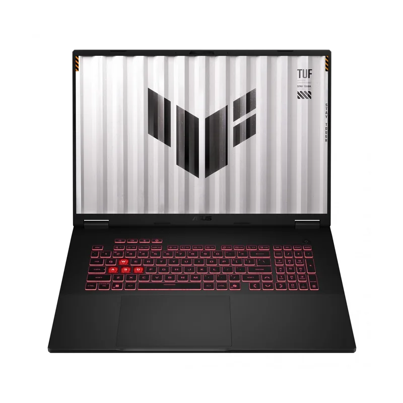 ASUS TUF Gaming A18 FA808UH-S8021 AMD Ryzen™ 7 260 Laptop 45.7 cm (18") WUXGA 16 GB DDR5-SDRAM 512 GB SSD NVIDIA® GeForce RTX™ 5050 Wi-Fi 6E (802.11ax) Black, Grey