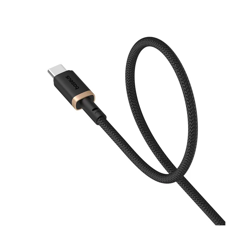 Baseus Dura USB Type A to Type C 60 W fast charging cable 1 m Black, Gold