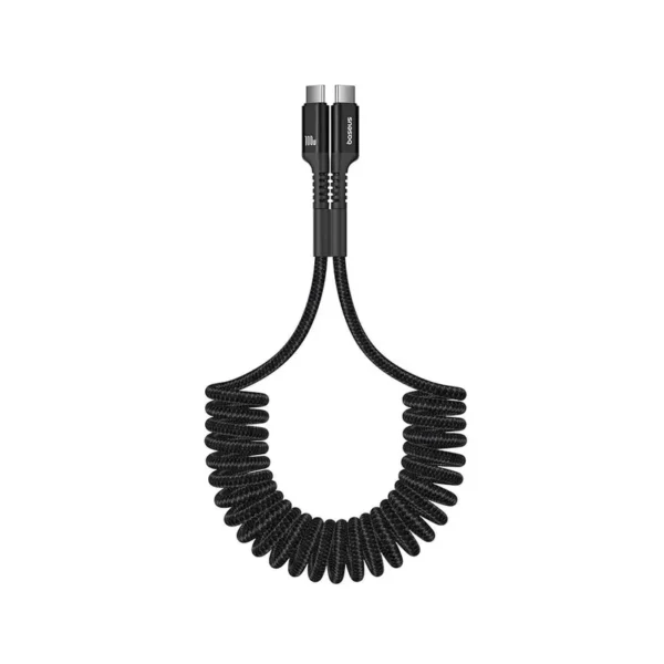 Baseus Fish-Eye USB C to USB C fast charging cable 1 m 100 W Black