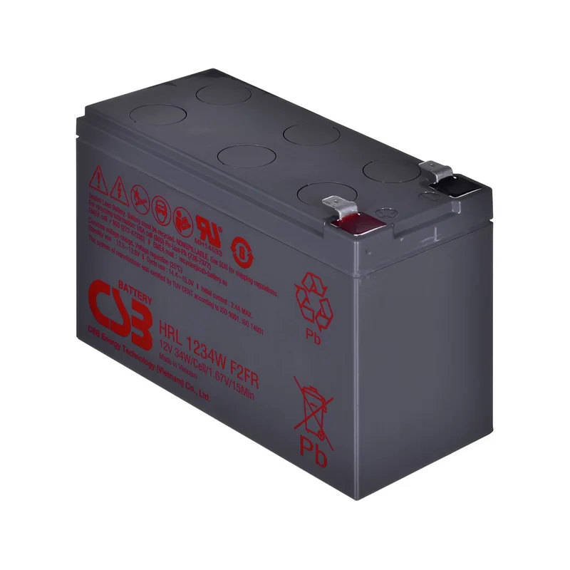 Battery CSB HRL1234WF2FR 12V 9Ah