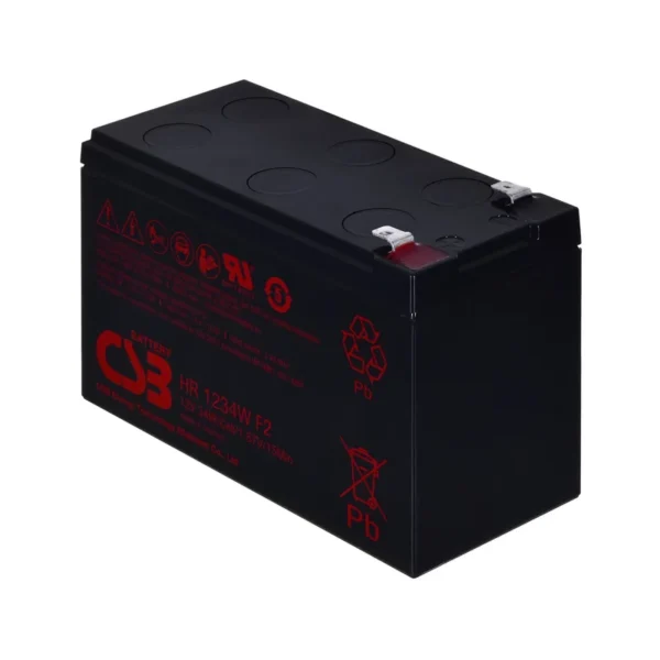 Battery HR1234WF2 CSB 9Ah 12V