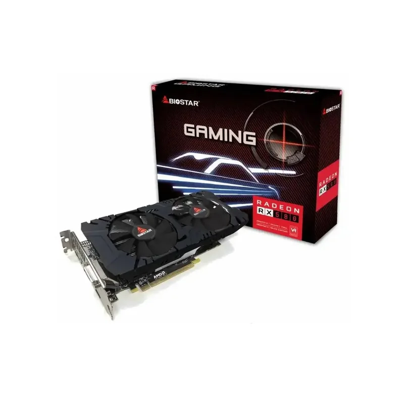 BIOSTAR Radeon RX 580 8GB GDDR5 graphics card (VA5815RQ82)