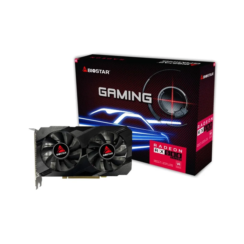 Biostar Radeon RX580 2048SP AMD Radeon RX 580 8 GB GDDR5