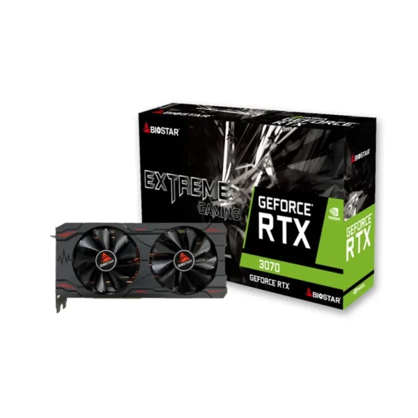 Biostar VN3706RM82 graphics card NVIDIA GeForce RTX 3070 8 GB GDDR6