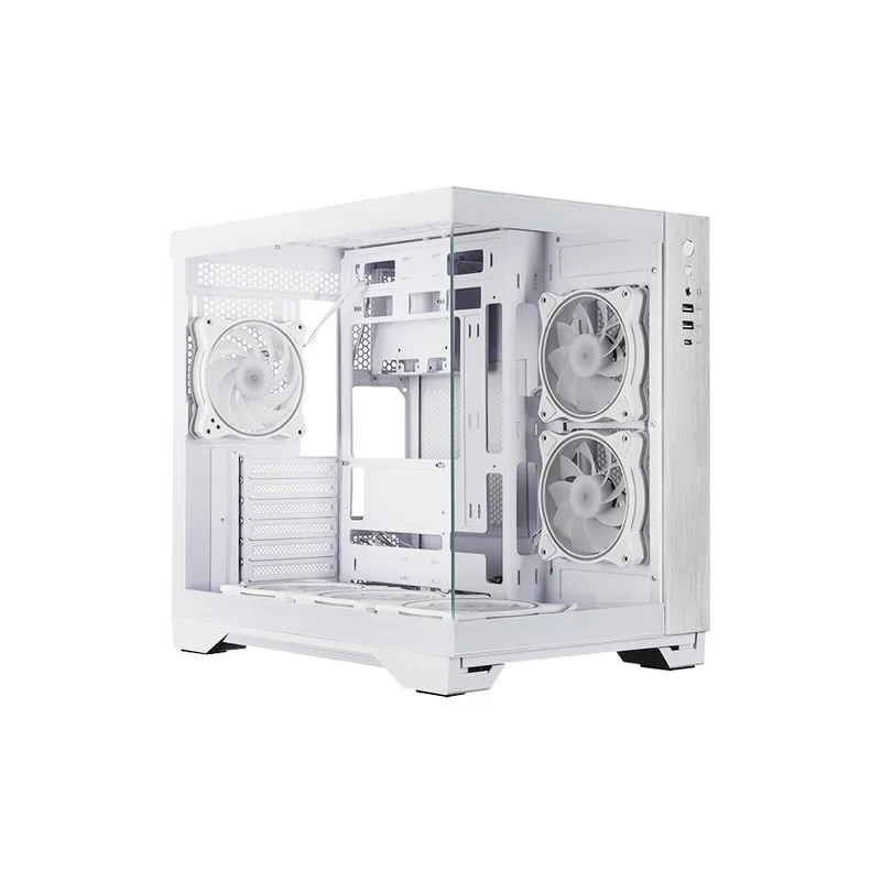 Chieftec GM-30W-TG-OP computer case Cube White