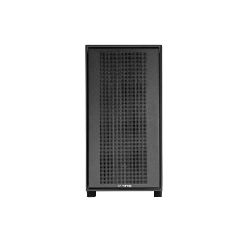 Chieftec Midi Tower GS-03B-BLK-OP, Schwarz Black