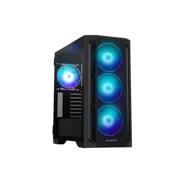 Chieftec PC- Gehäuse GA-01B-L-OP APEX LUMO Midi Tower Black