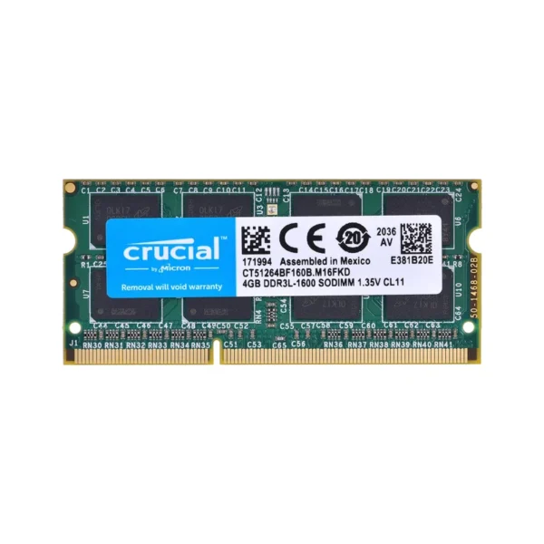 Crucial 4GB memory module DDR3 1600 MHz
