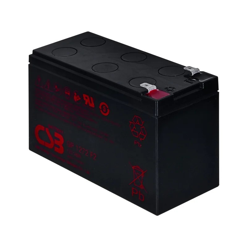 CSB GP1272F2 12V 7,2Ah battery