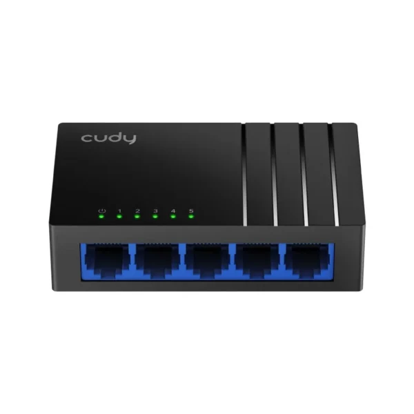 Cudy GS105D network switch Unmanaged Gigabit Ethernet (10/100/1000) Black