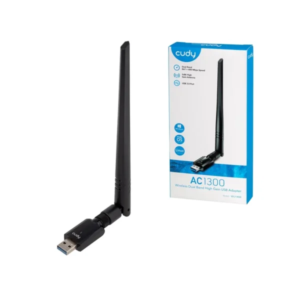 Cudy WU1400 network card WLAN 867 Mbit/s