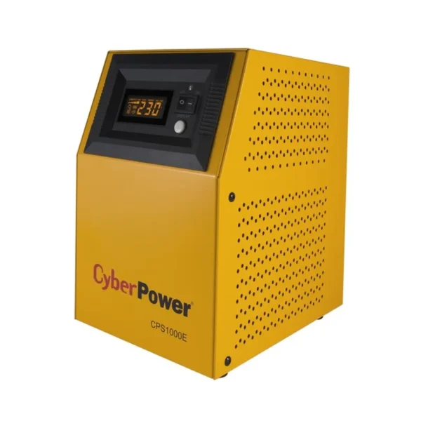 CyberPower CPS1000E uninterruptible power supply (UPS) Double-conversion (Online) 1 kVA 700 W 2 AC outlet(s)