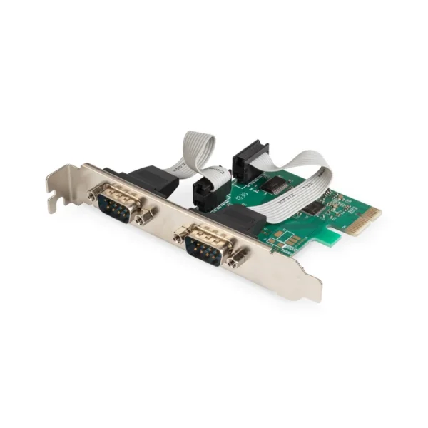 Digitus 2-Port Serial Interface Card, PCIe