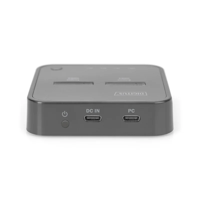 Digitus Dual M.2 NVMe SSD Docking Station with Offline Clone Function, USB-C™