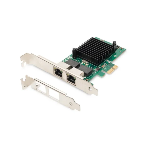 Digitus Gigabit Ethernet PCI Express Card, 2-port