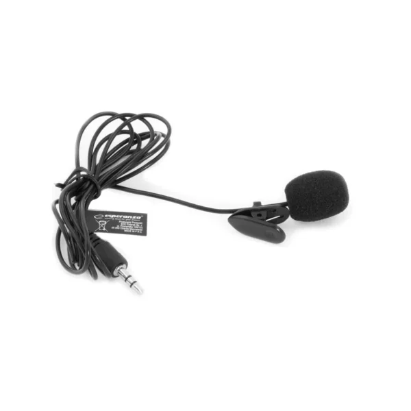 Esperanza EH178 Microphone with clip Black