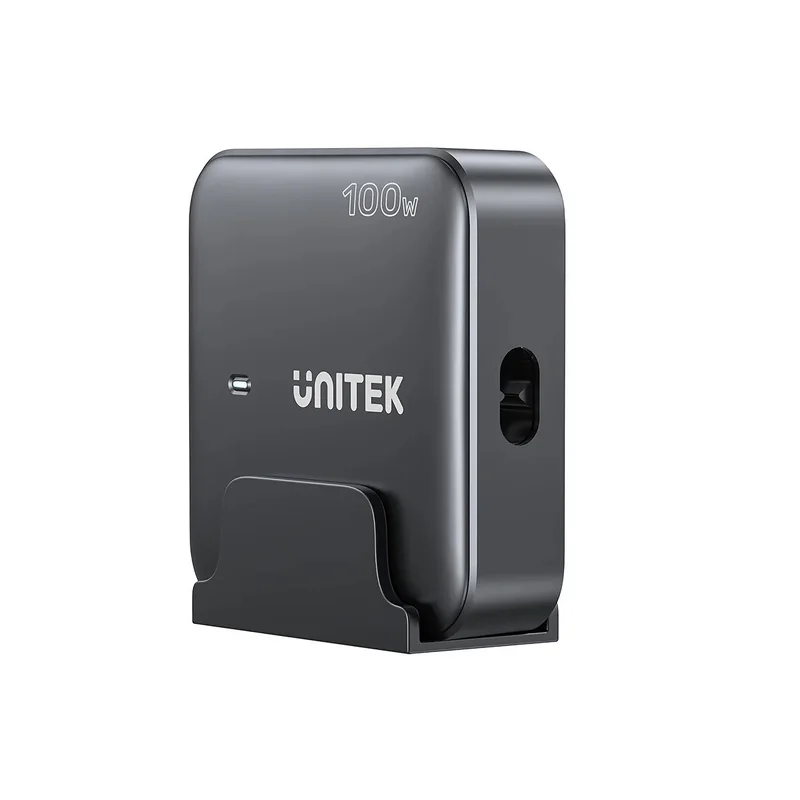 GaN network charger - Unitek P1229ABK01-EU | 100W 2x USB-C 2x USB-A