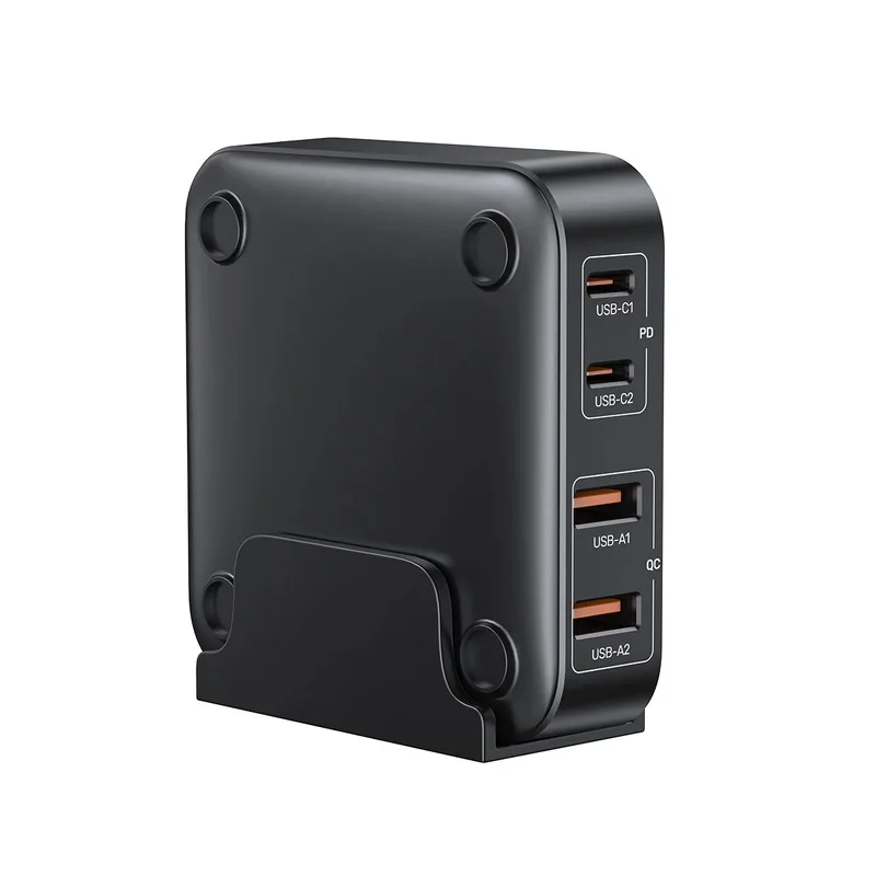 GaN network charger - Unitek P1229ABK01-EU | 100W 2x USB-C 2x USB-A