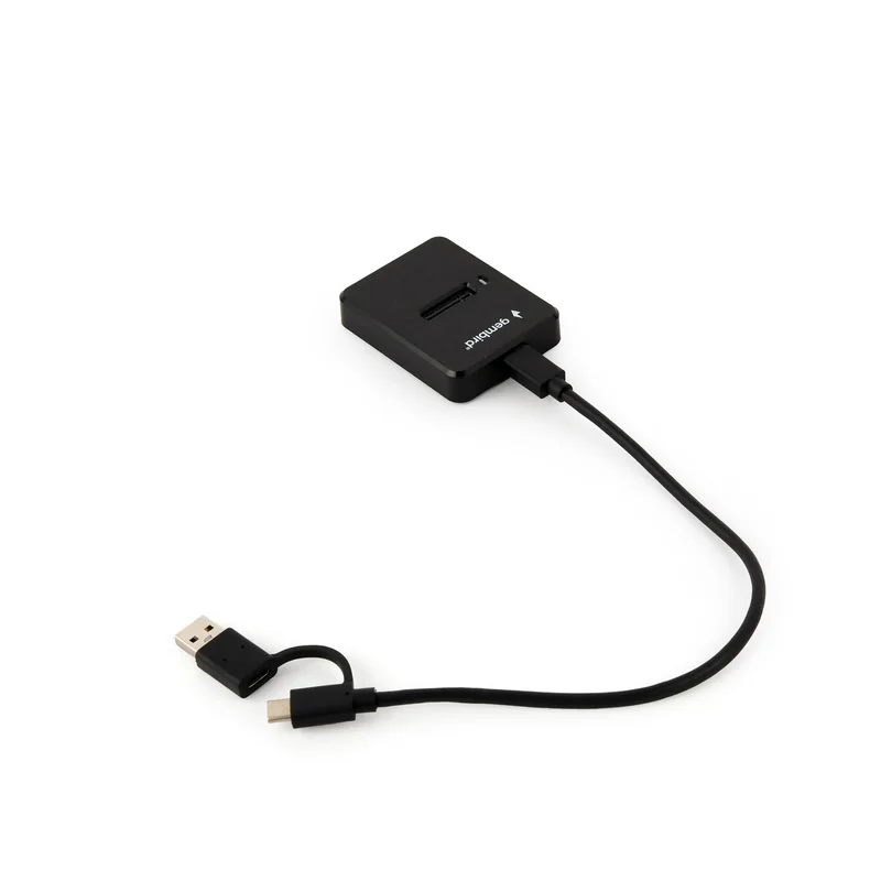 Gembird DD-U3M2 storage drive docking station USB 3.2 Gen 1 (3.1 Gen 1) Type-C Black