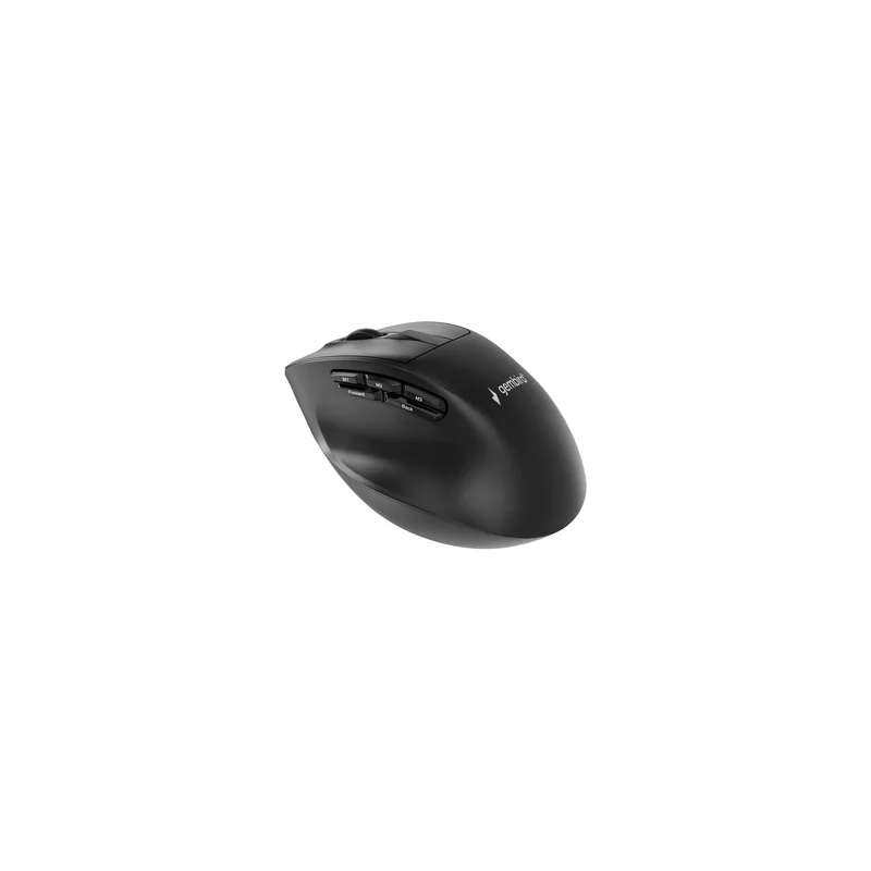 Gembird MUSW3-9B-01 Triple-mode wireless ergonomic mouse (2.4G + BT + USB), 2400 DPI, 9-button, black