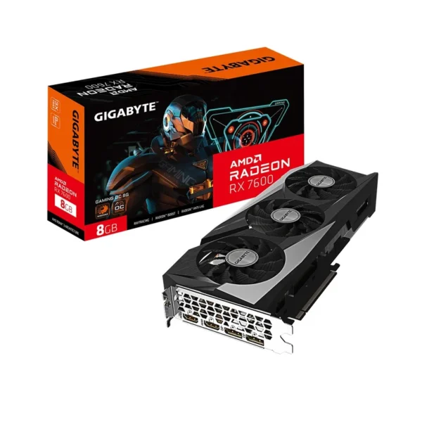 GIGABYTE GAMING Radeon RX 7600 OC 8G AMD 8 GB GDDR6
