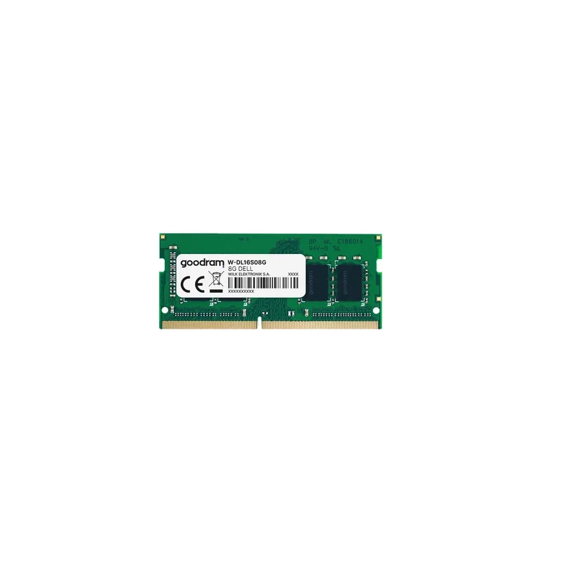 Goodram W-DL16S08G memory module 8 GB 1 x 8 GB DDR3 1600 MHz