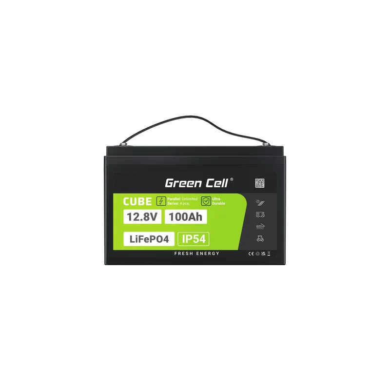 Green Cell LFPGC12V100AH UPS battery Lithium Iron Phosphate (LiFePO4) 12.8 V 100 Ah