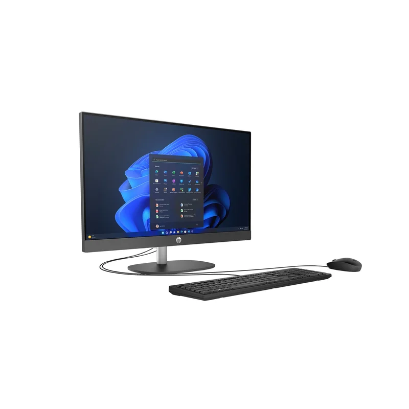 HP ProOne 240 G10 Desktop PC Intel Core Ultra 7 155U 60,5 cm (23.8") 1920 x 1280 px All-in-One PC 16 GB DDR5-SDRAM 512 GB SSD Windows 11 Pro Wi-Fi 6 (802.11ax) White