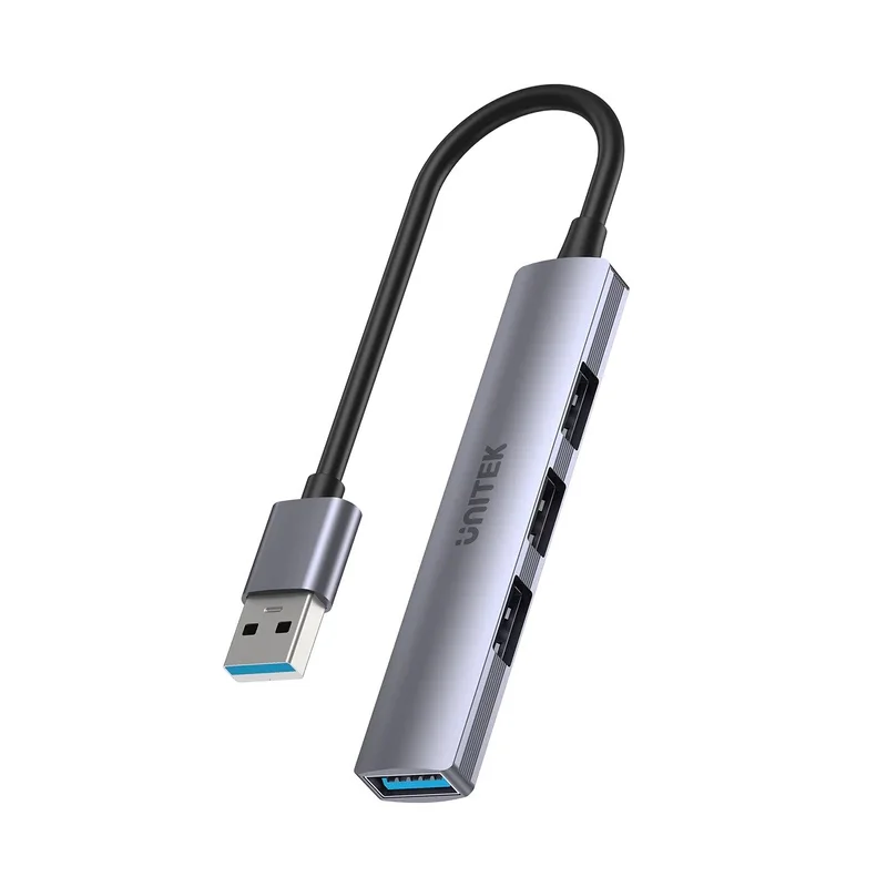 HUB Unitek H1208A USB-A / 3x USB-A 2.0, USB-A 3.0