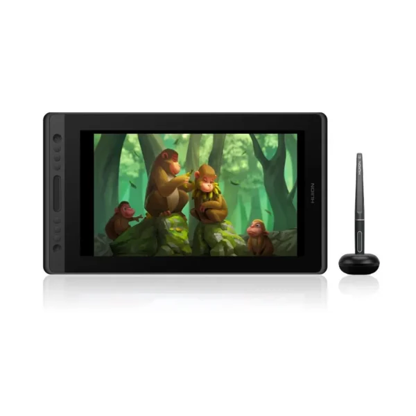 HUION Kamvas Pro 16 graphic tablet 5080 lpi 344.16 x 193.59 mm USB Black